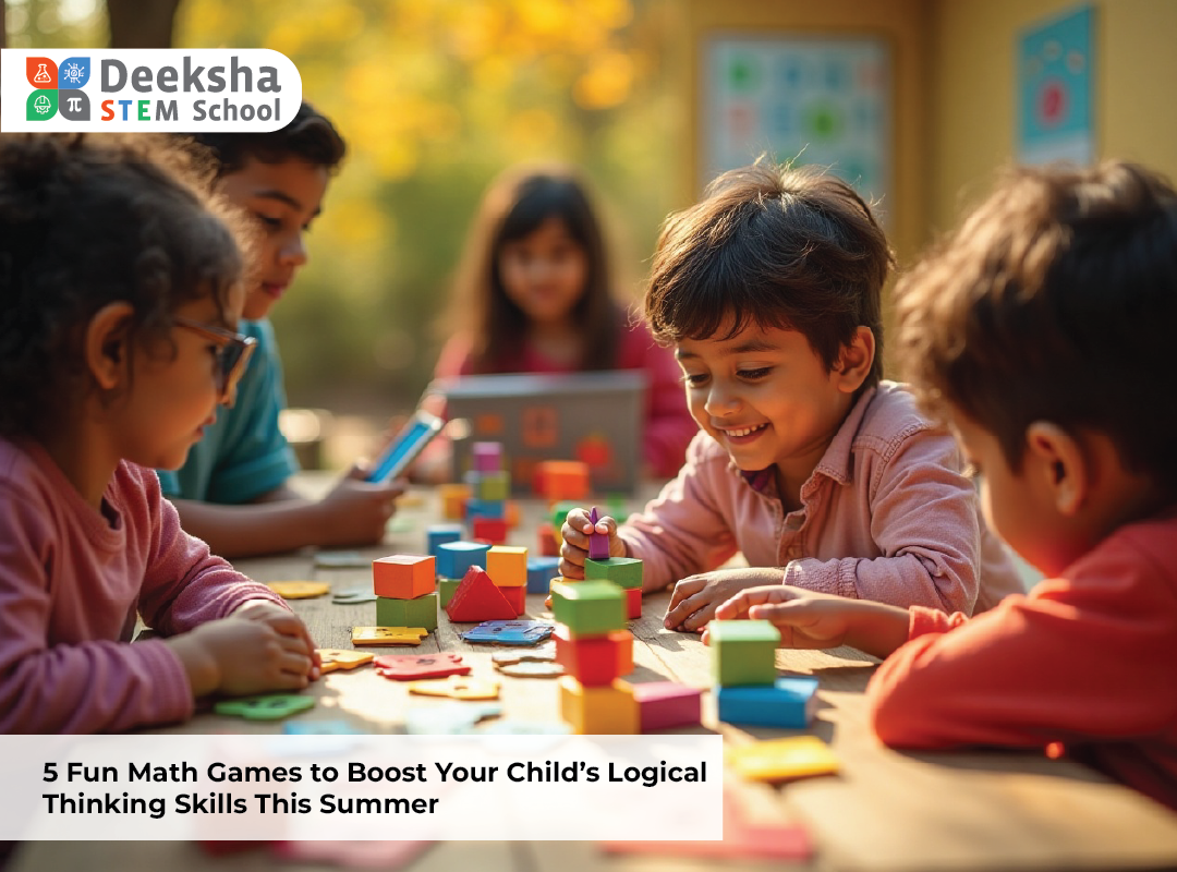 5 Fun Math Games to Boost Your Child’s Logical Thinking Skills This Summer