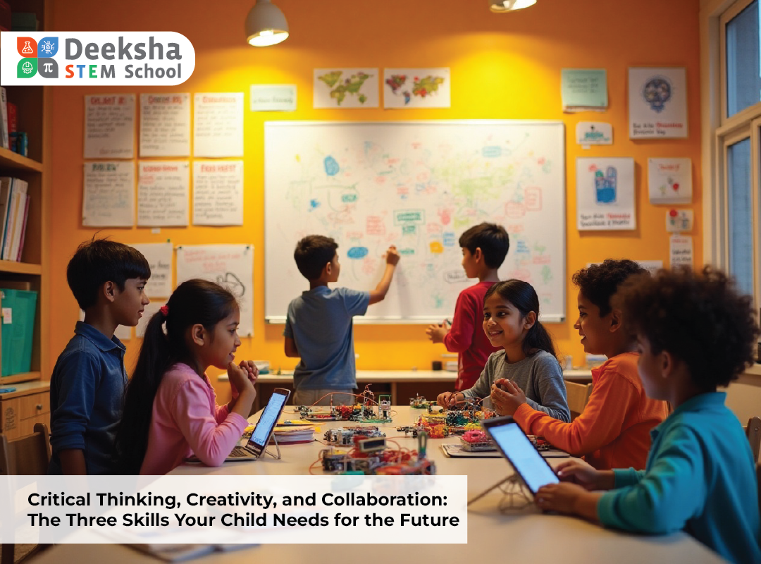 Critical Thinking, Creativity, and Collaboration: The Three Skills Your Child Needs for the Future