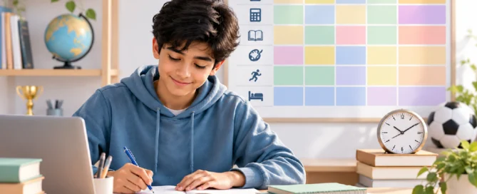 How to Create a Study Schedule That Actually Works for Grade 8-9 Students - Time blocking, balancing subjects, avoiding burnout