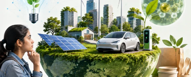 Sustainable Technology Green Innovations That Are Changing Our World - Solar tech, electric vehicles, biodegradable materials