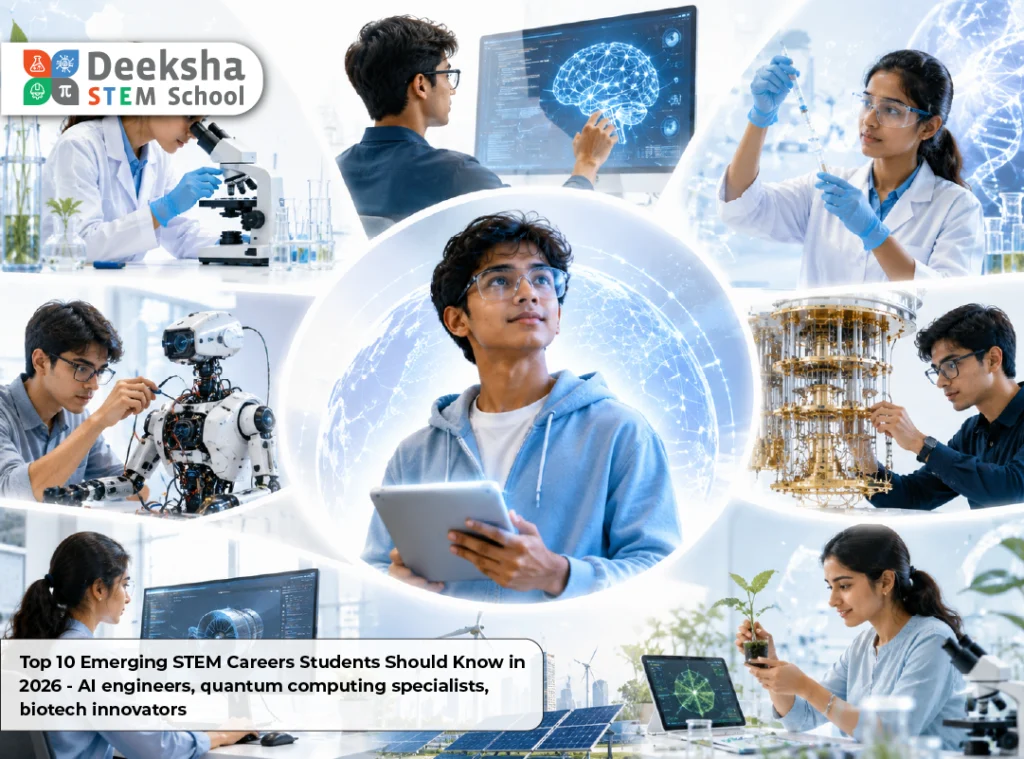 Top 10 Emerging STEM Careers Students Should Know in 2026 - AI engineers, quantum computing specialists, biotech innovators